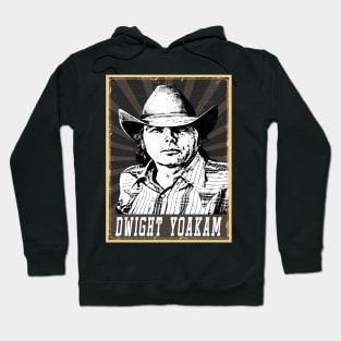 80s Style Dwight Yoakam Hoodie